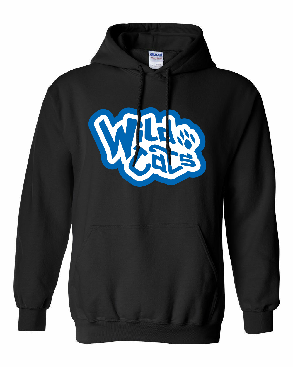 Wild N Out Hoodie Black Wildcat Merch